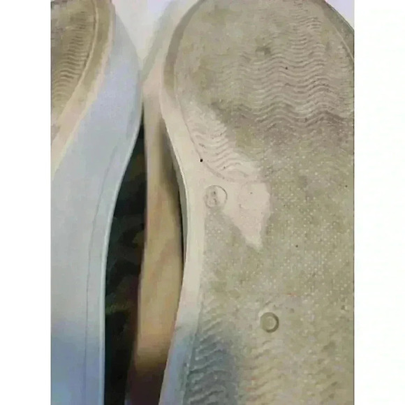 Steve Madden Maygee Green Camo Platform Slip On Sneakers Boat Shoes Size 8 - Picture 5 of 5